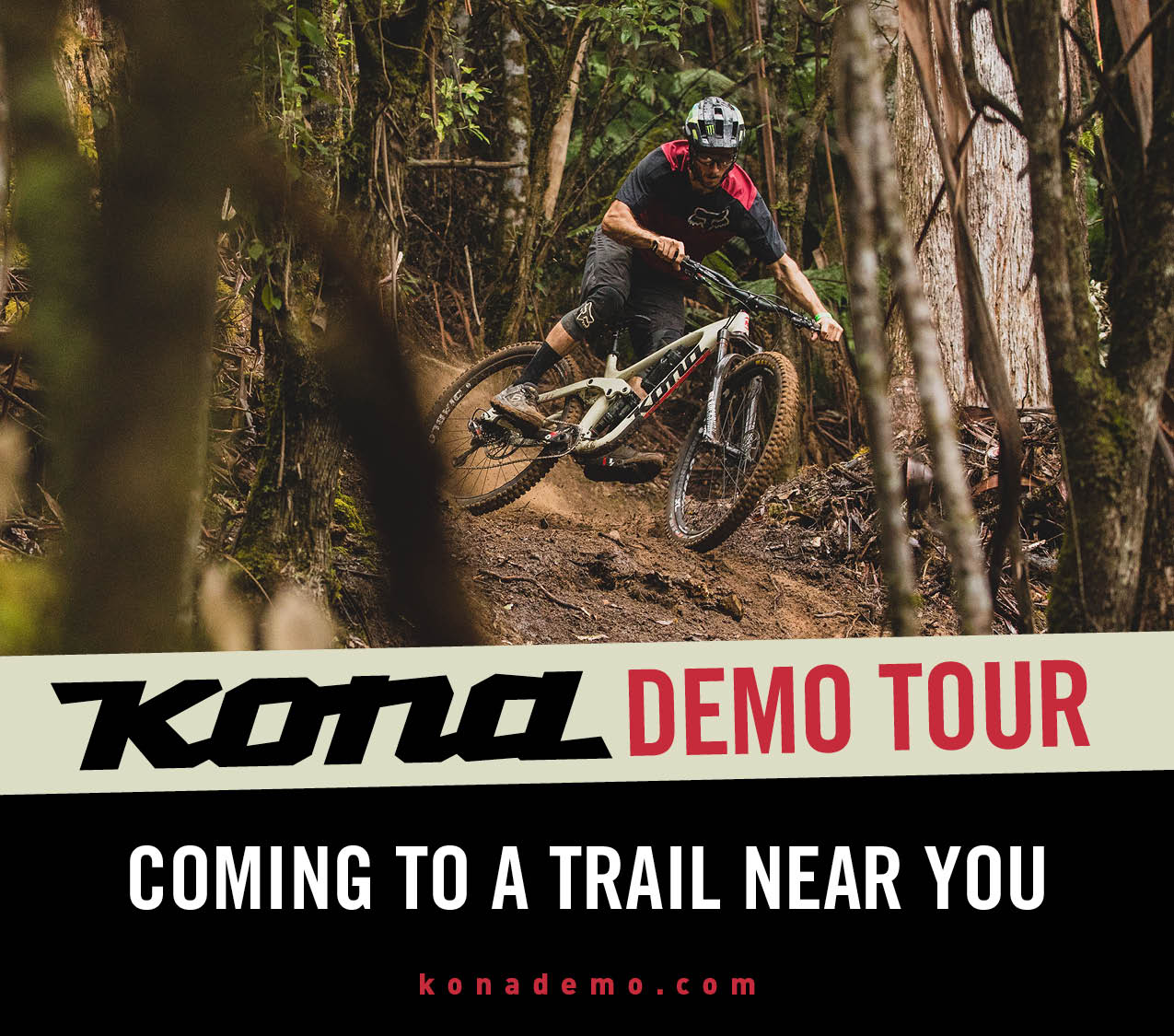 Arkansas, Oklahoma, Kansas, & Missouri, the KONA demo tour is headed your way!