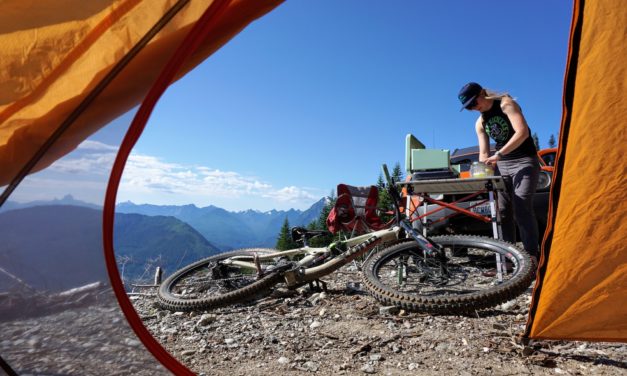 Solstice Brunch, Build, and Bike in the Mountains