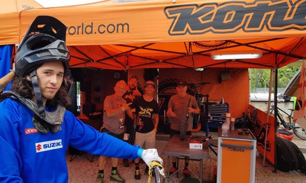 Our italian ambassador Simone Medici is back racing at Val Di Sole World Cup