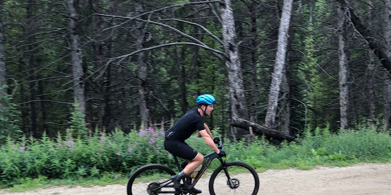 Cory Wallace at the Breck Epic