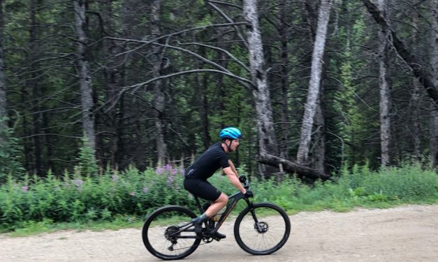 Cory Wallace at the Breck Epic