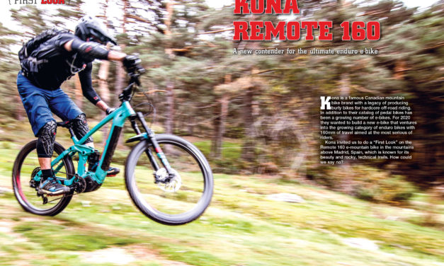 “The Kona Remote truly feels prepared for anything you throw at it” EBA Reviews the Remote 160