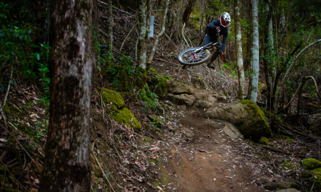 Connor Fearon, Shelly Flood, and Josh Button Podium AT EWS GOLD QUALifier