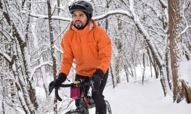 Frosty Fluffy Trails On The Wrong Bike