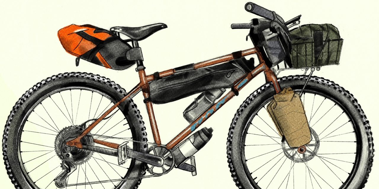 Art + Bikepacking For Suicide Awareness