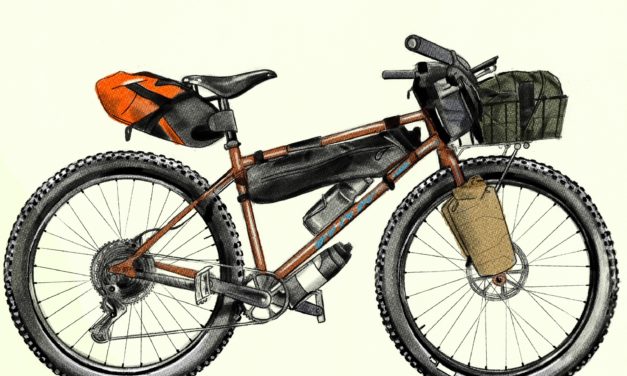 Art + Bikepacking For Suicide Awareness