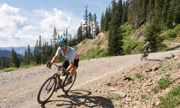 Cory Wallace and Rebecca Fahringer Podium At Oregon Gravel Grinder